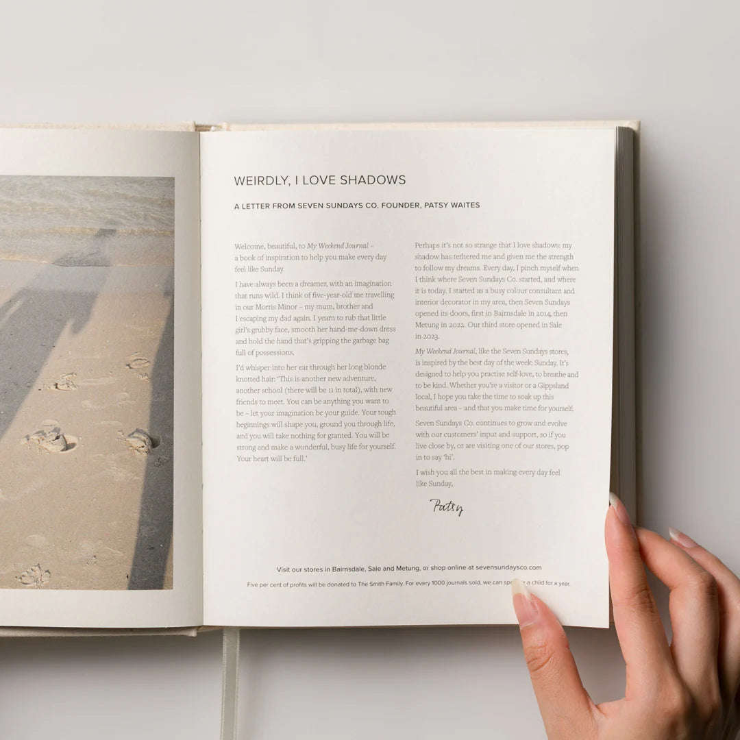 SEVEN SUNDAYS WEEKEND JOURNAL